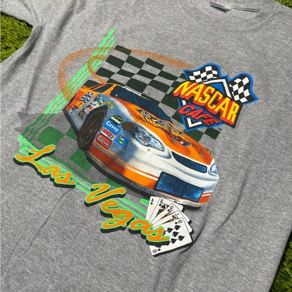 Nascarr Gambling Graphic T Shirt - Picture 2 of 5